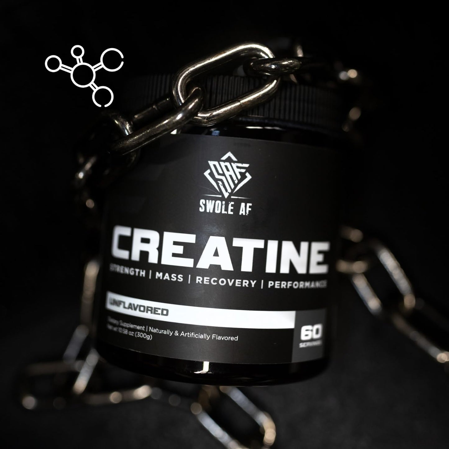 CREATINE Mono Supplement for Muscle Gain, Endurance, and Recovery - Pre & Post Workout for Strength and Power Boost