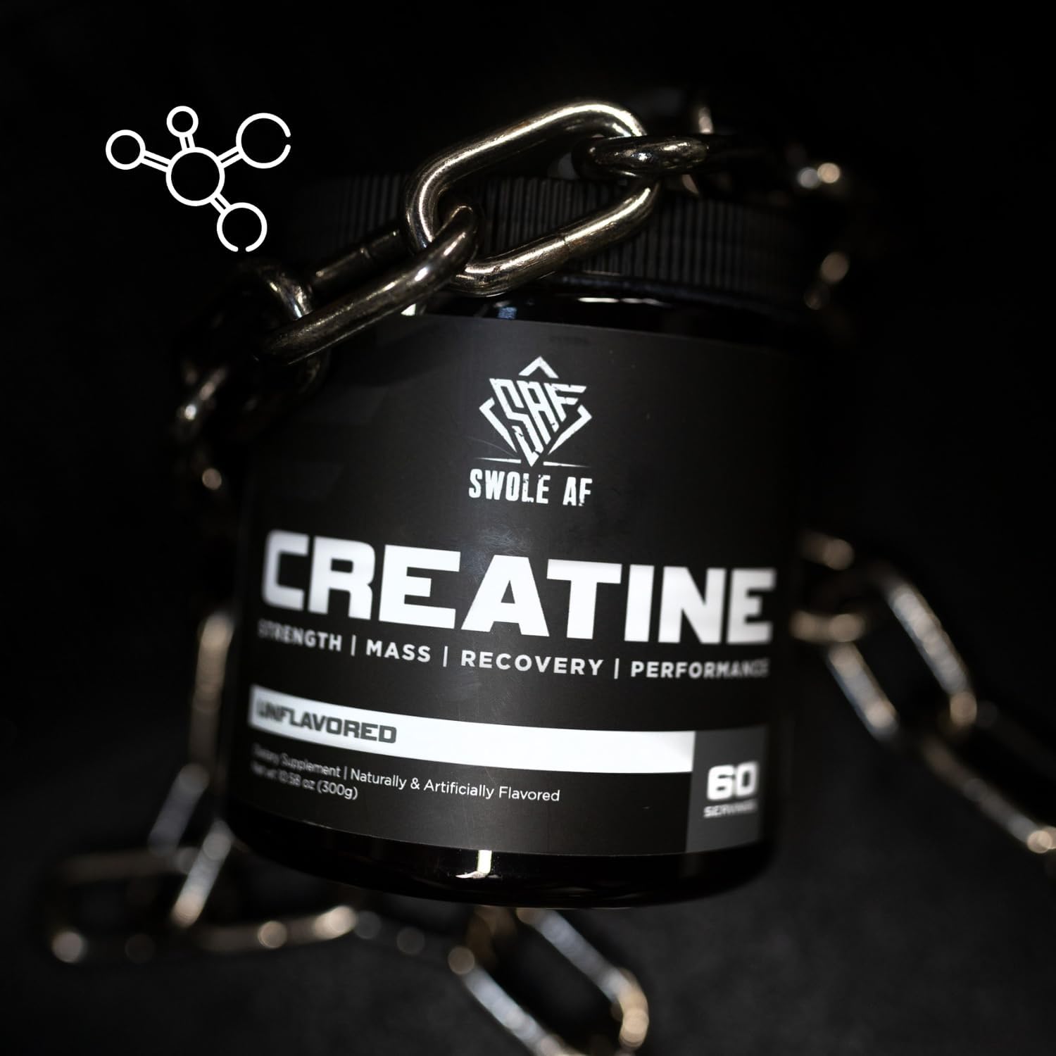 CREATINE Mono Supplement for Muscle Gain, Endurance, and Recovery - Pre & Post Workout for Strength and Power Boost