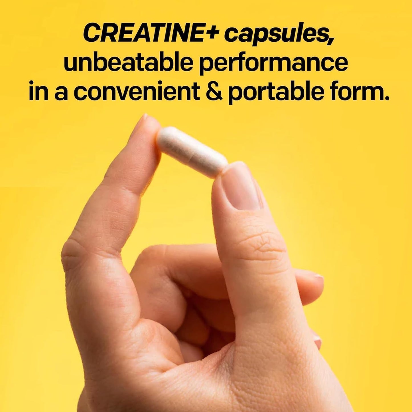 Creatine Monohydrate Pills with Fenugreek Extract & Himalayan Pink Salt for Brain Health, Endurance, & Muscle Building - 120 Capsules