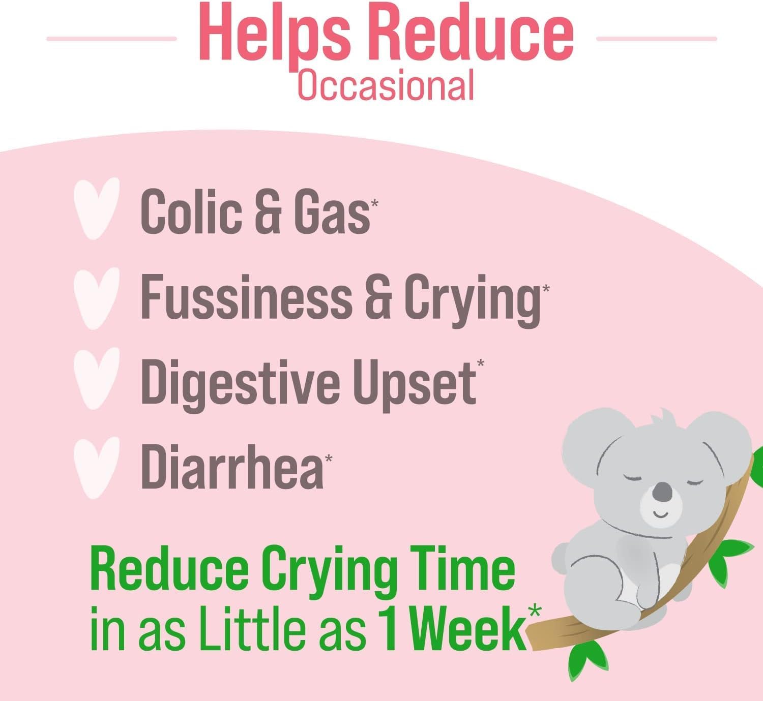 Culturelle Baby Digestive Calm & Comfort Probiotic Drops for Infants (0-12 Months) - 8.5mL, Relieves Colic, Gas, and Fussiness - Vegan, Non-GMO, Gluten-Free (2-Pack)