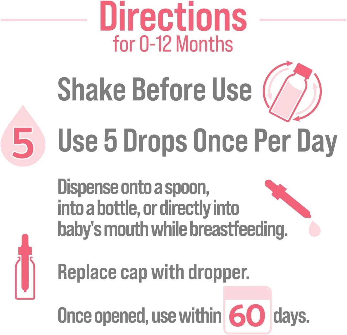 Culturelle Baby Digestive Calm & Comfort Probiotic Drops for Infants (0-12 Months) - 8.5mL, Relieves Colic, Gas, and Fussiness - Vegan, Non-GMO, Gluten-Free (2-Pack)