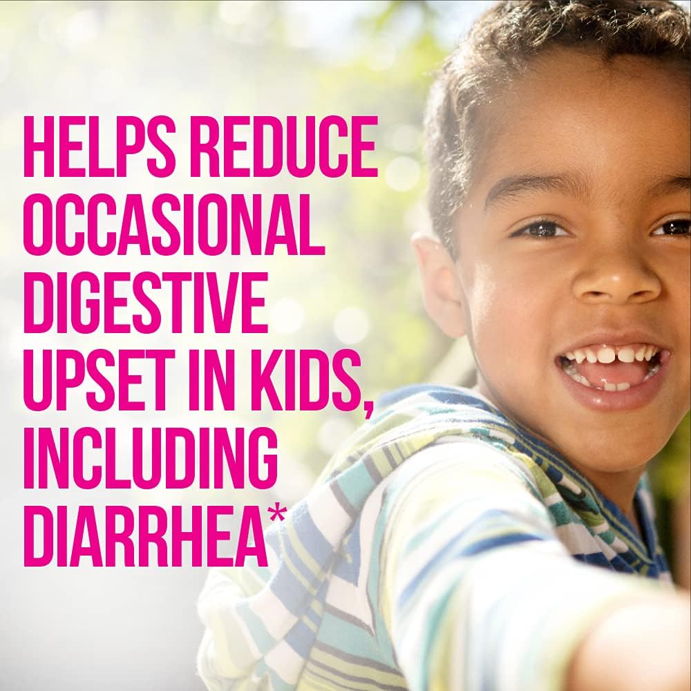 Culturelle Kids Chewable Probiotic, Ages 3+, 30 Count, Pediatrician-Recommended, Berry Flavored, Digestive & Immune Support