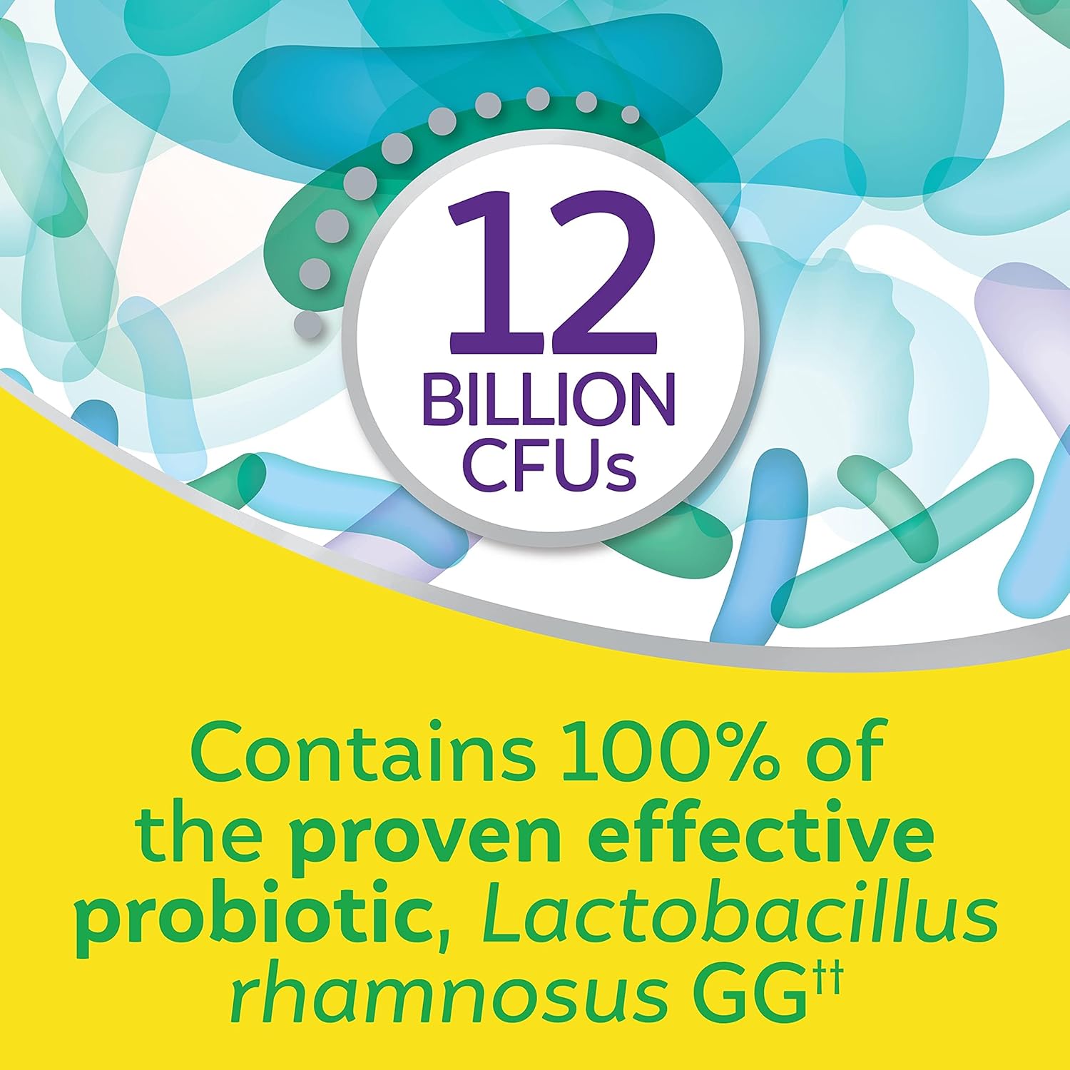 Culturelle Pro Strength Daily Probiotic Capsules for Digestive & Immune Health, Gluten & Soy Free, 4 Month Supply - 120 Count