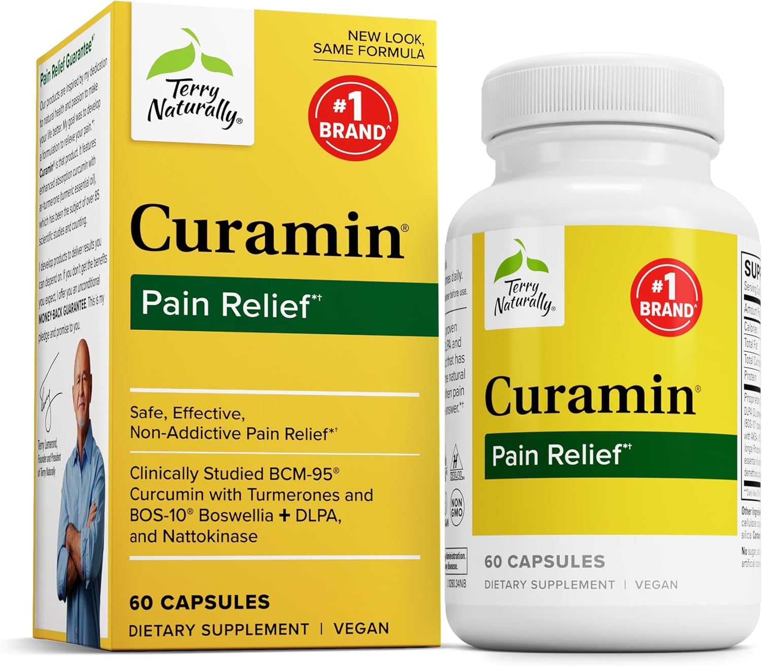 Curamin Curcumin Supplement for Circulation, Endorphin & Muscle Support - 60 Capsules
