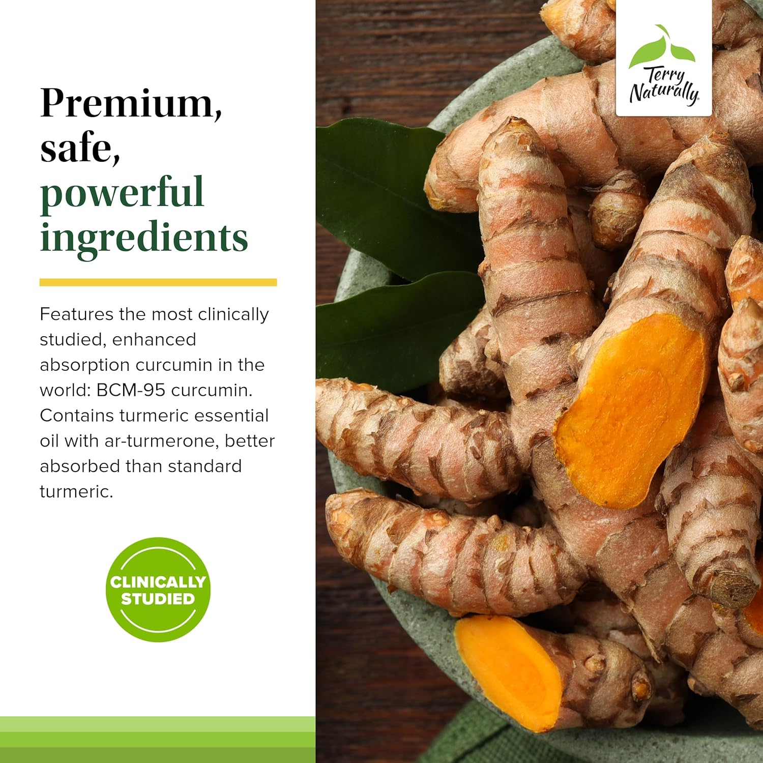 Curcumin & Boswellia Pain Relief Supplement - 360 Tablets, Vegan, Non-GMO - Terry Naturally Curamin Extra Strength - 120 Servings - BoostGo Australia