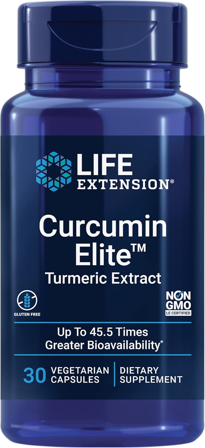 Curcumin Elite™ Turmeric Extract Capsules - 500mg with Fenugreek for Inflammation, Heart, & Immune Support - 30 Capsules, Gluten-Free & Non-GMO - BoostGo Australia