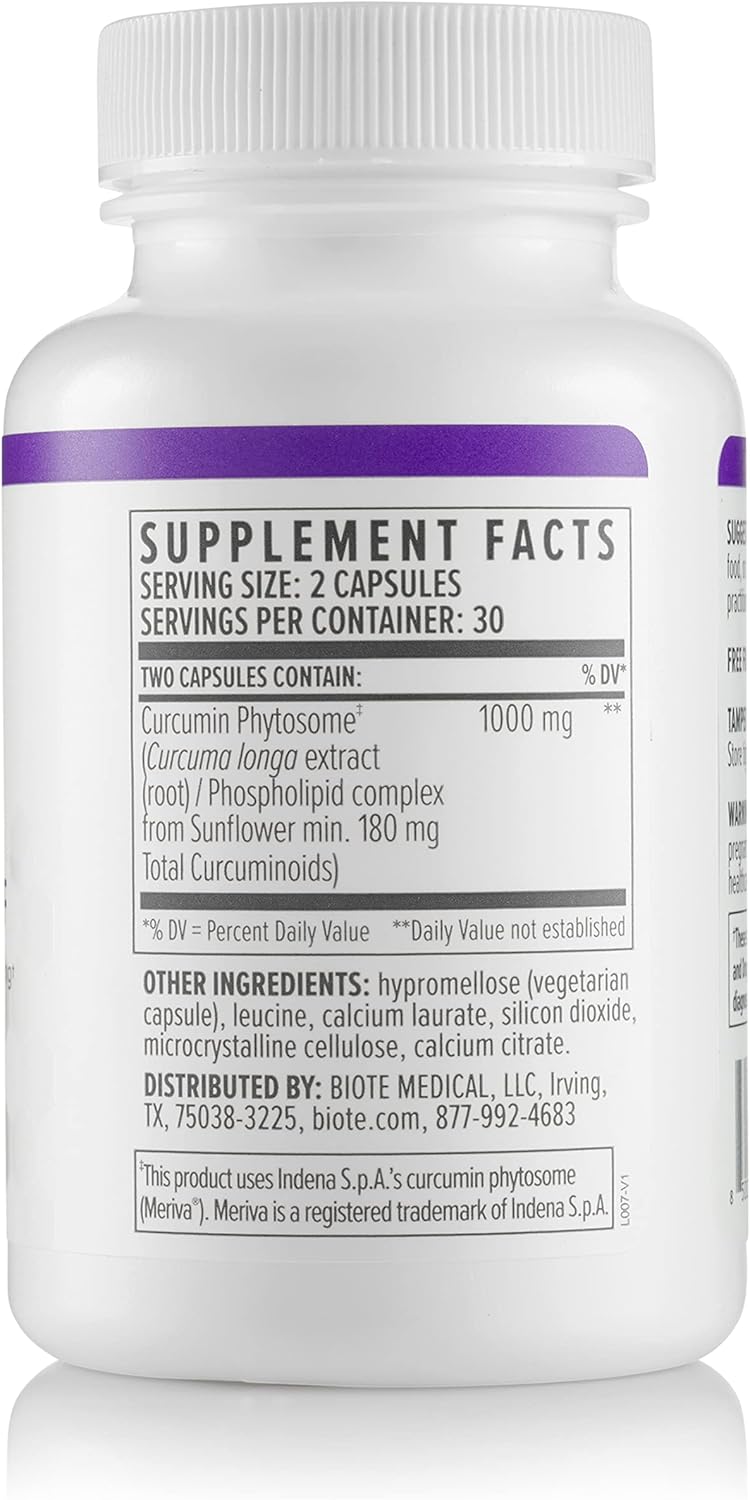 Curcumin SF Nutraceuticals - Supports Circulation and Healthy Aging - 60 Capsules