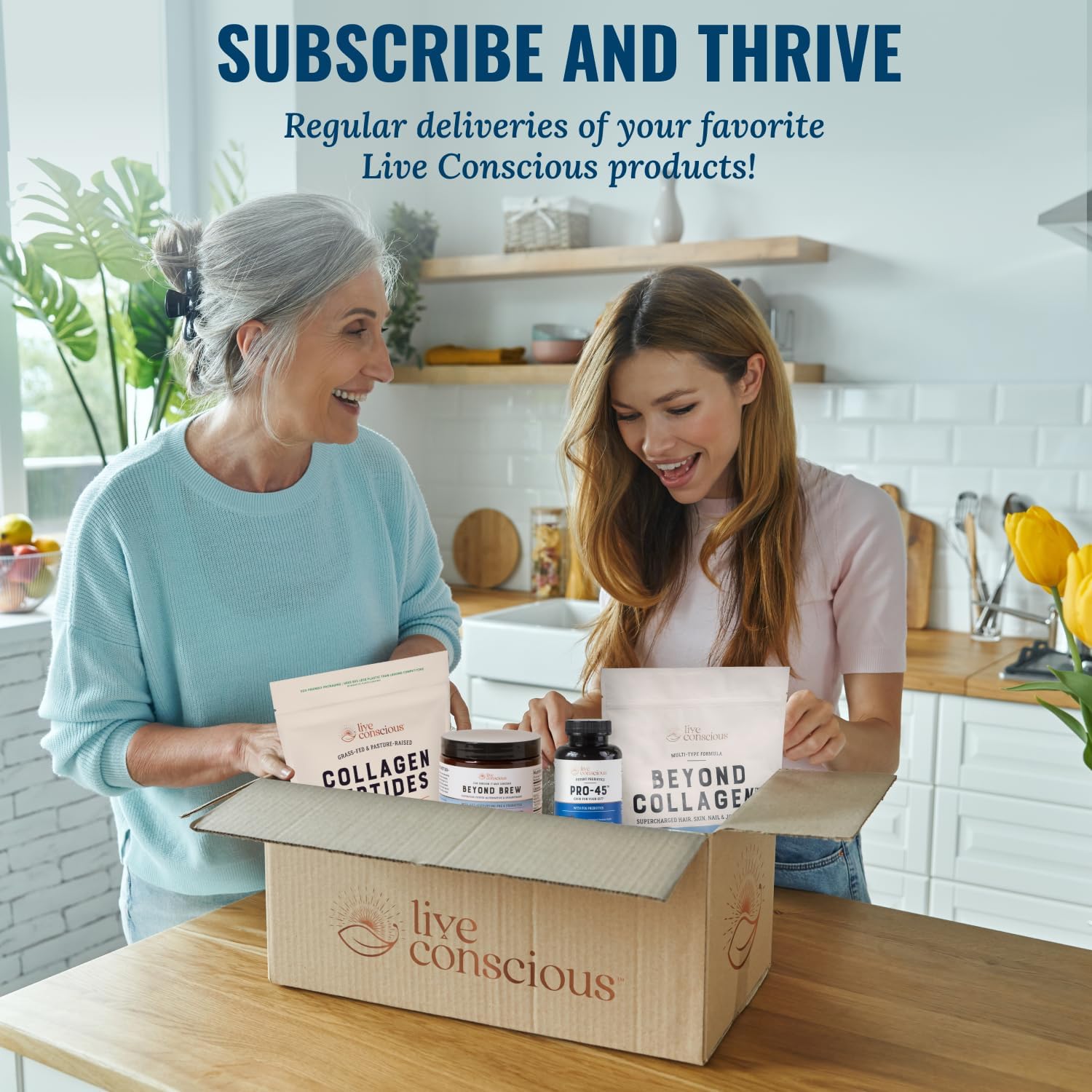 CurcuWell Live Conscious Joint Support Bundle - Curcumin & Boswellia Blend for Maximum Strength - 120 Day Supply