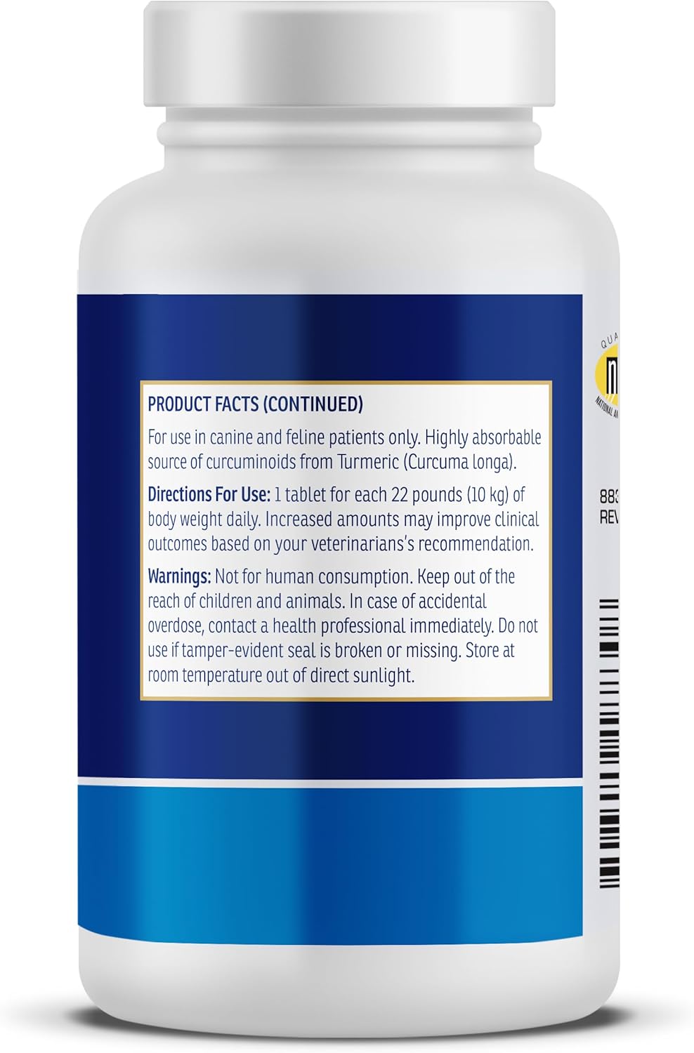 CurcuWIN for Pets - Curcumin Supplement for Cats and Dogs - Immune and Digestive Support - Joint Health - 90ct