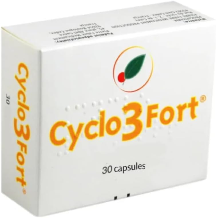 Cyclo3 Fort Capsules - 60 Count, White Color