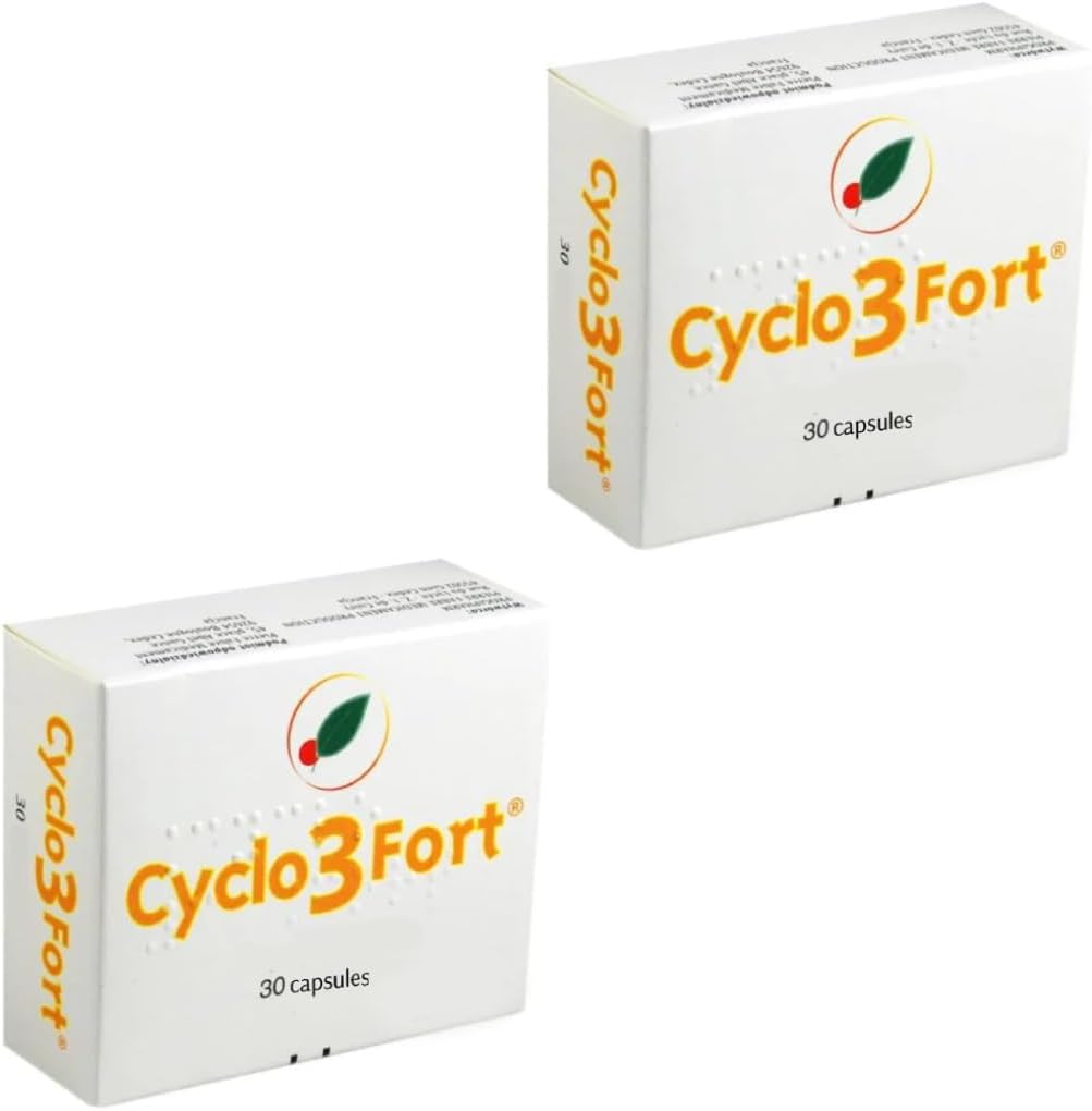 Cyclo3 Fort Capsules - 60 Count, White Color