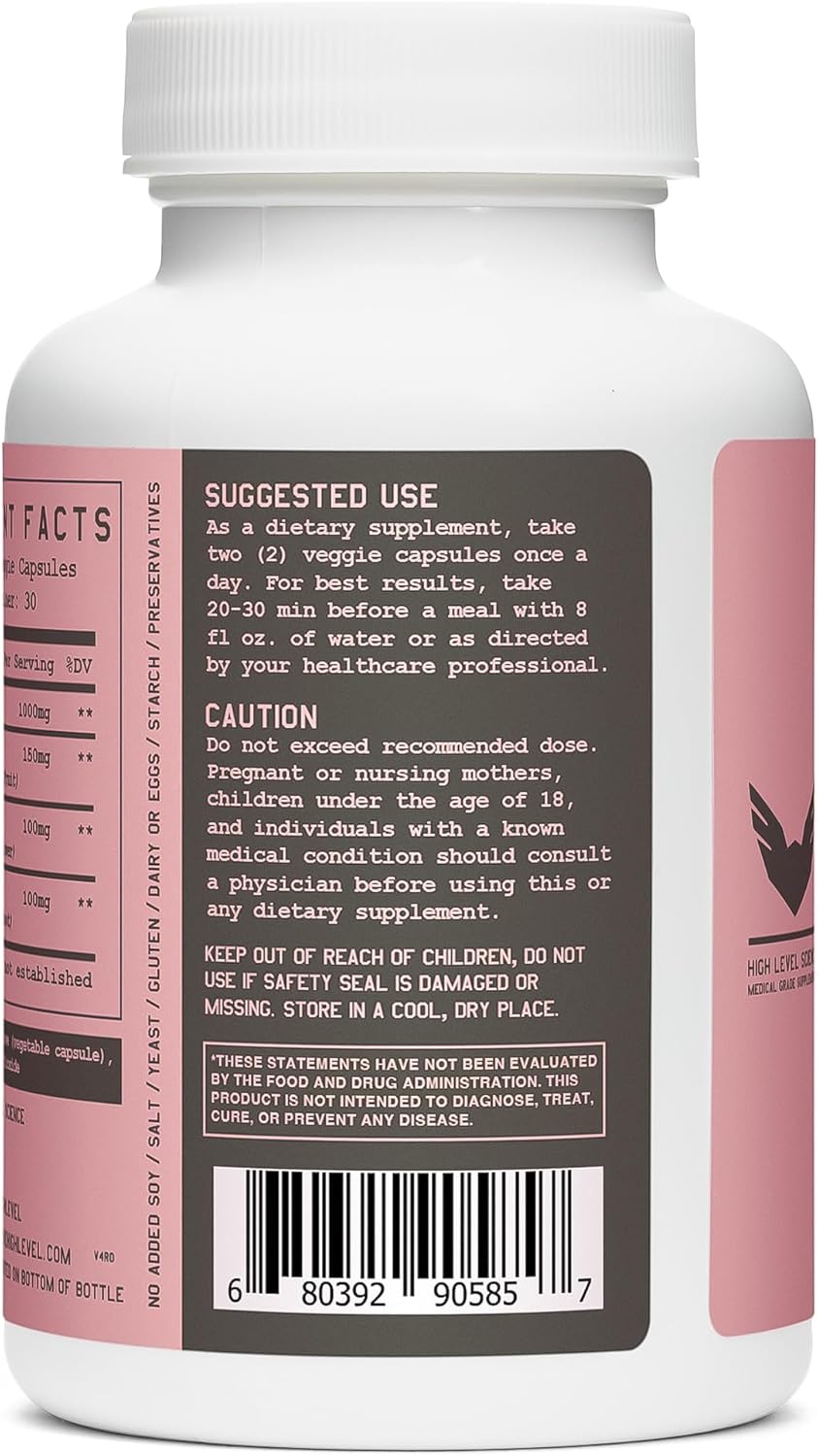 D-Mannose UT Supplement with Cranberry & Hibiscus for Women, Bladder Health Support, Cleanse & Flush, 60 Capsules