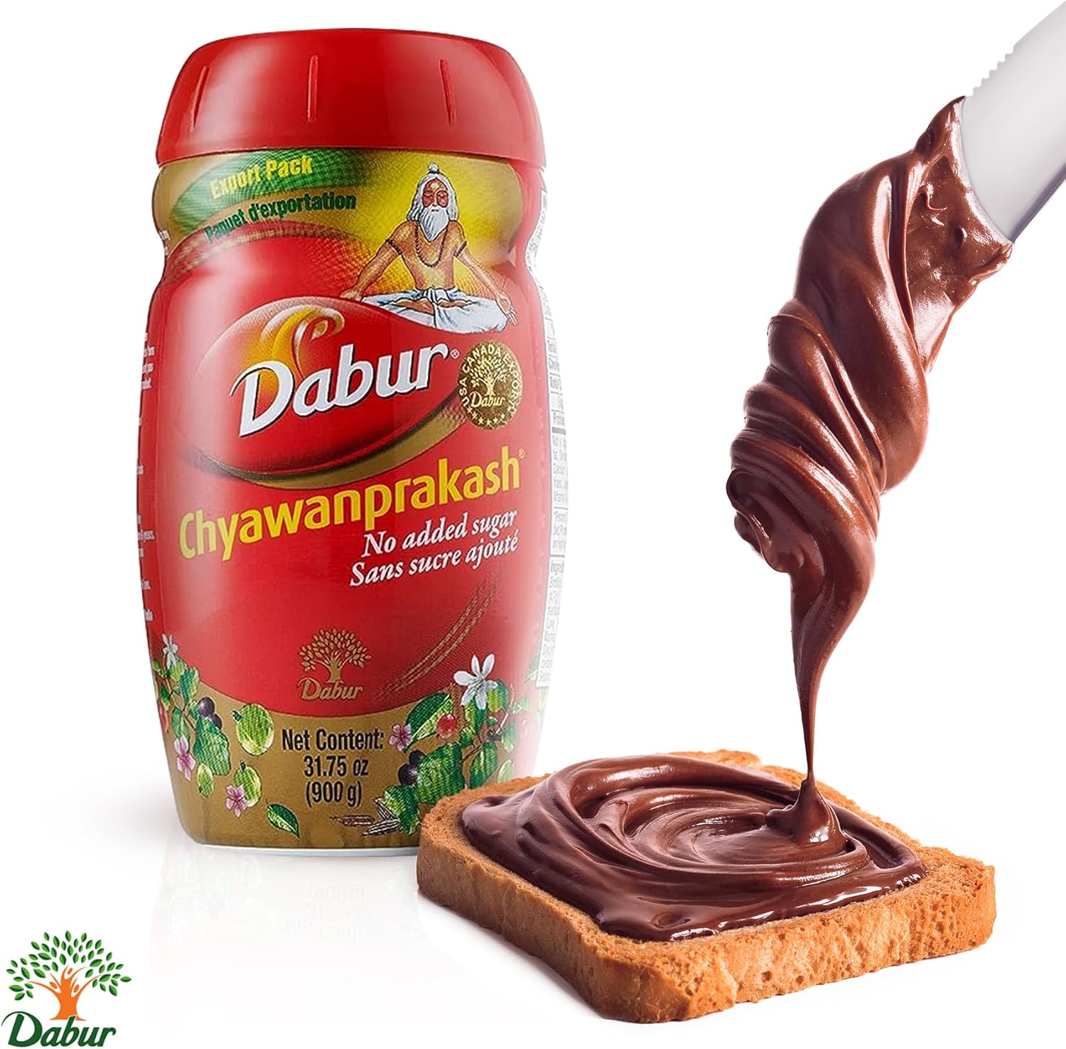 Dabur Chyawanprash 900g (Pack of 3) - Ayurvedic Energy & Strength Booster for Adults - Natural Ingredients - Not Suitable for Children Under 6