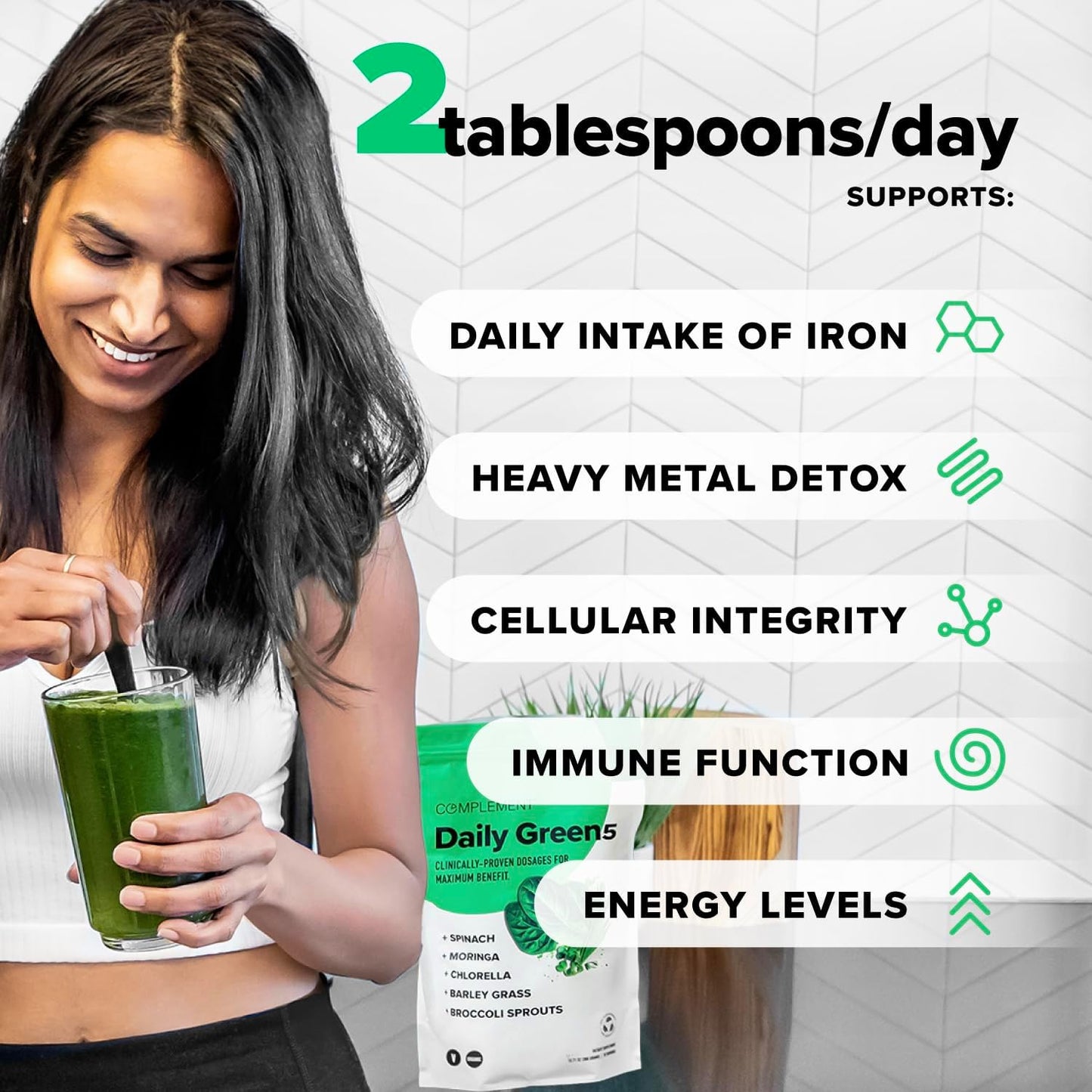 Daily Greens & Triple B12 Spray Bundle - Ultimate Energy and Wellness Nutrient Combo