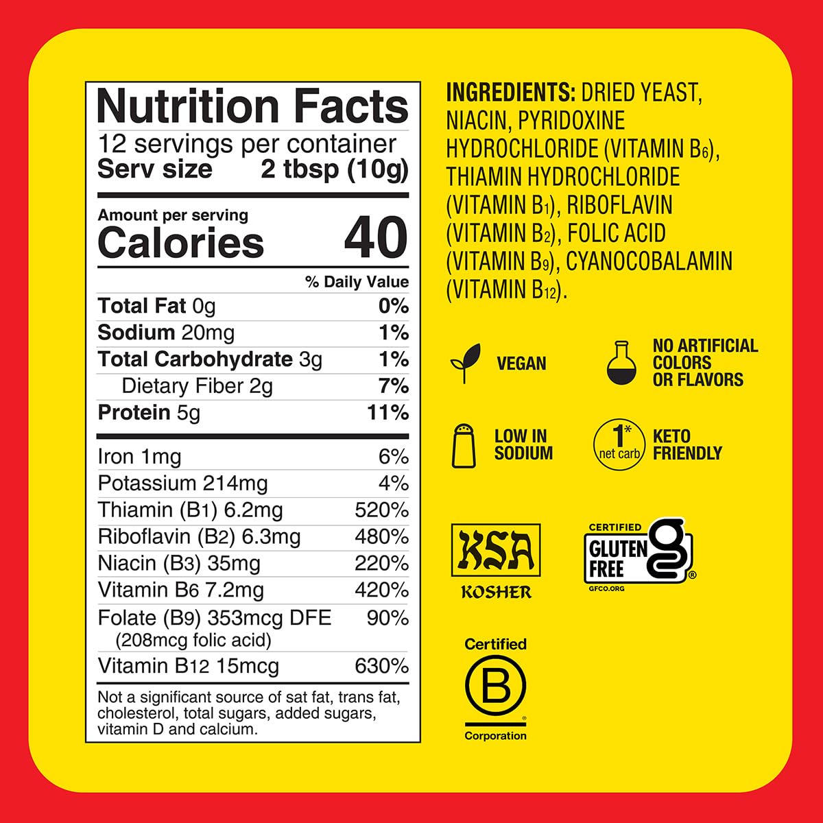 Dairy-Free Parmesan Cheese Substitute - Bragg Nutritional Yeast Seasoning - 4.5 oz - Ideal for Salads, Pastas, and Vegetables - BoostGo Australia