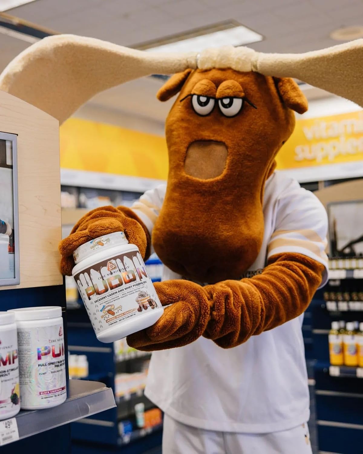 Decadent Protein Pudding Mix with 20G Protein, Full Disclosure Casein Blend, Sustained Release, 17 Servings - Chocolate Moose Tracks, 2 lb