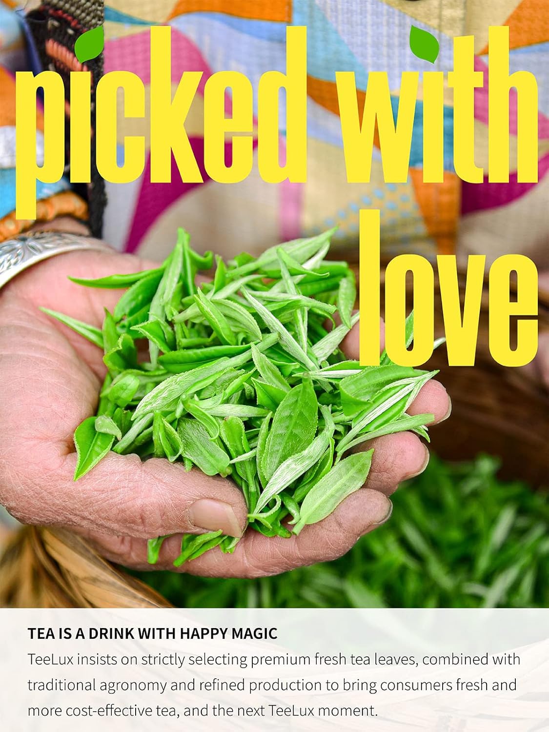 Decaf Lemon Green Tea Bags - 100 Count, Refreshing Flavor & Aroma