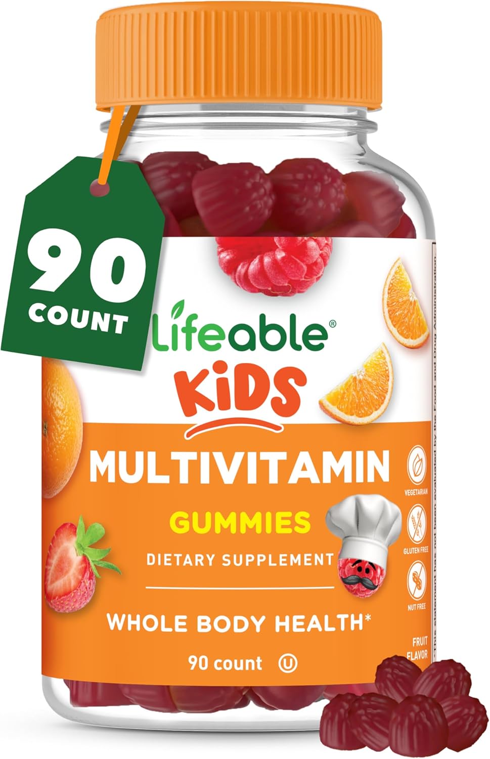 Delicious Kids Multivitamin Gummies with Essential Nutrients for Overall Health - 90 Gummies - BoostGo Australia