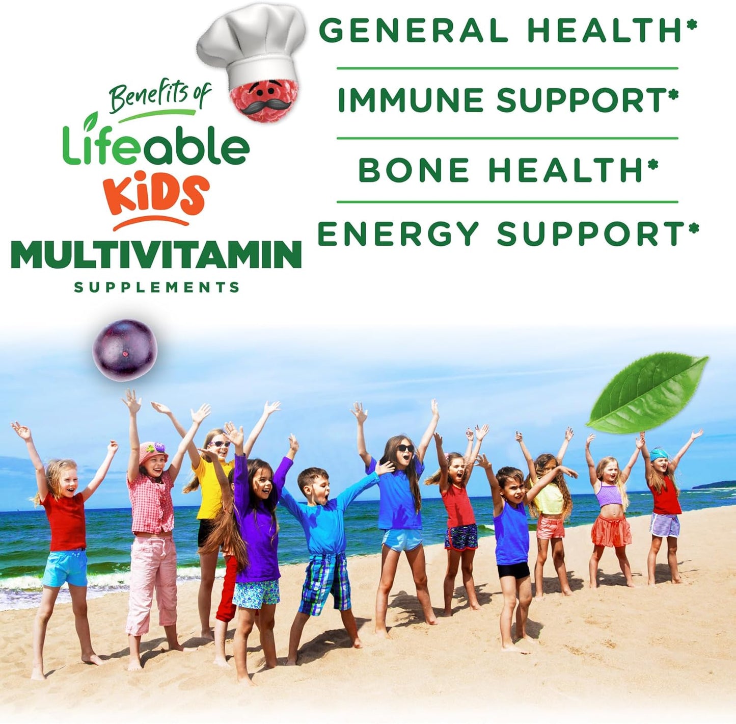 Delicious Kids Multivitamin Gummies with Essential Nutrients for Overall Health - 90 Gummies - BoostGo Australia