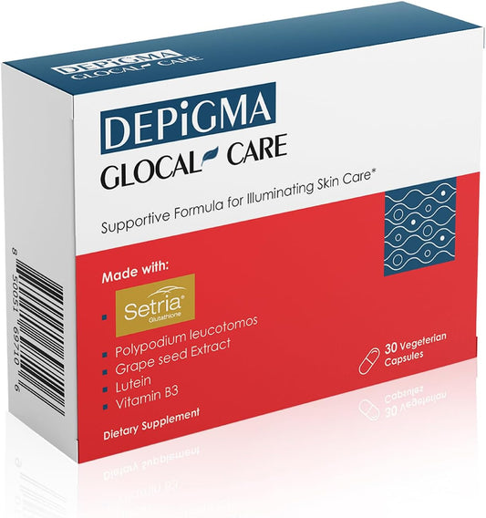 Depigma Serum: Hyperpigmentation, Melasma, and Dark Spot Reduction with Glutathione, Polypodium Leucotomos, Grape Seed, and Marigold Extracts