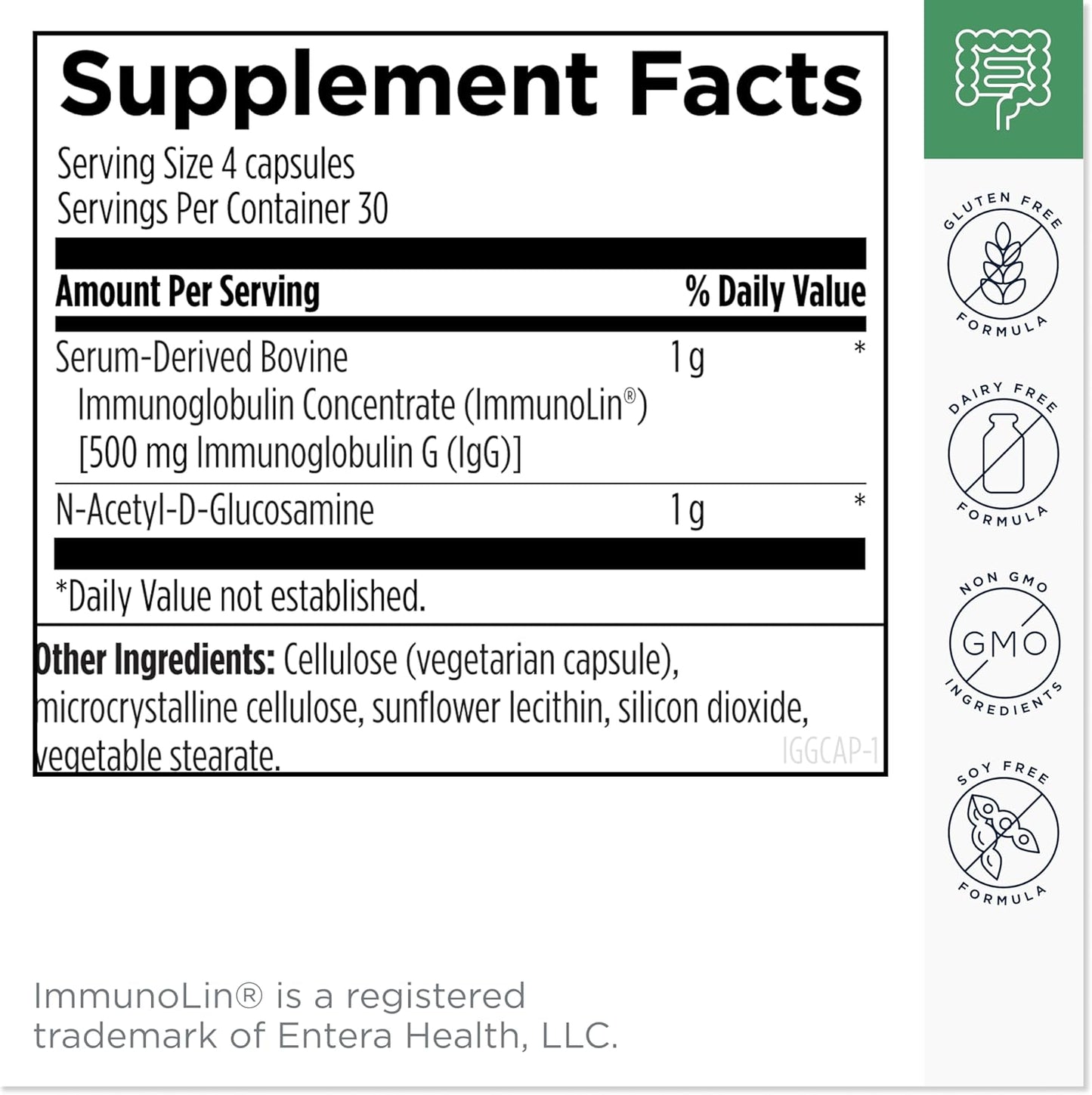 Designs for Health 3R Gut Reset Bundle - IgGI Immunoglobulin Capsules, ProbioMed 50 Probiotic, GI Revive Supplement (3 Products)