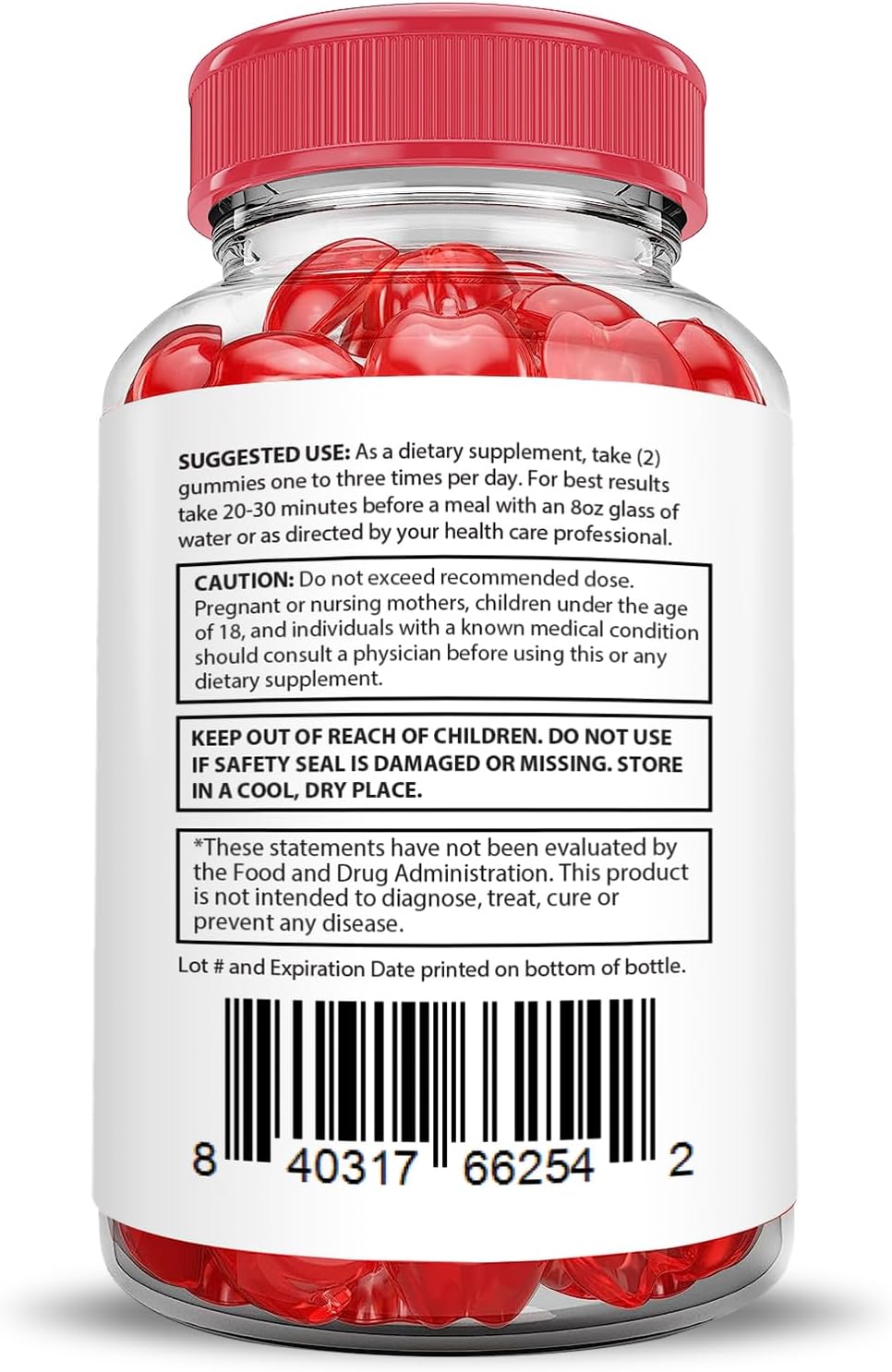 Destiny Keto ACV Gummies (5 Pack) | Advanced Formula 1000MG | Apple Cider Vinegar with Pomegranate & B12 | Vegan & Non GMO | 300 Gummies