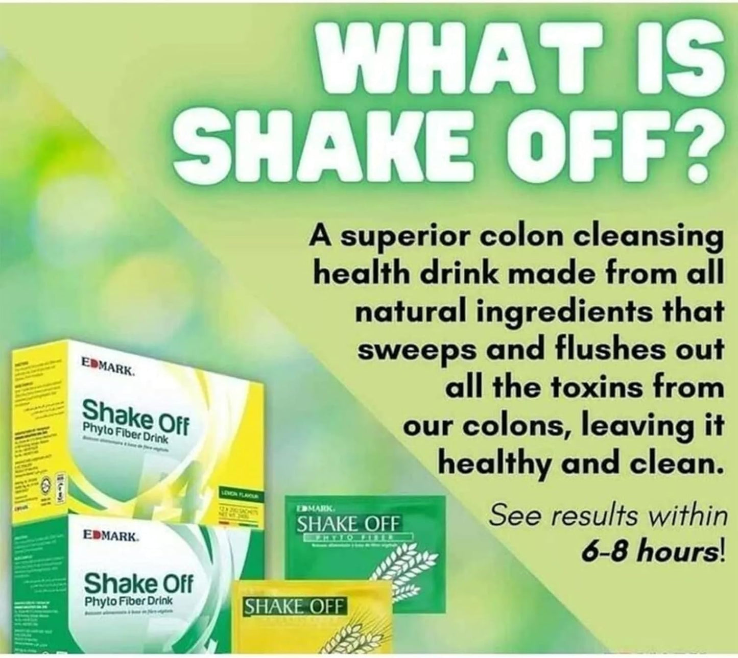 Detox and Digestive Health Bundle: Shake Off Phyto Fiber Pandan + Splina Liquid Chlorophyll