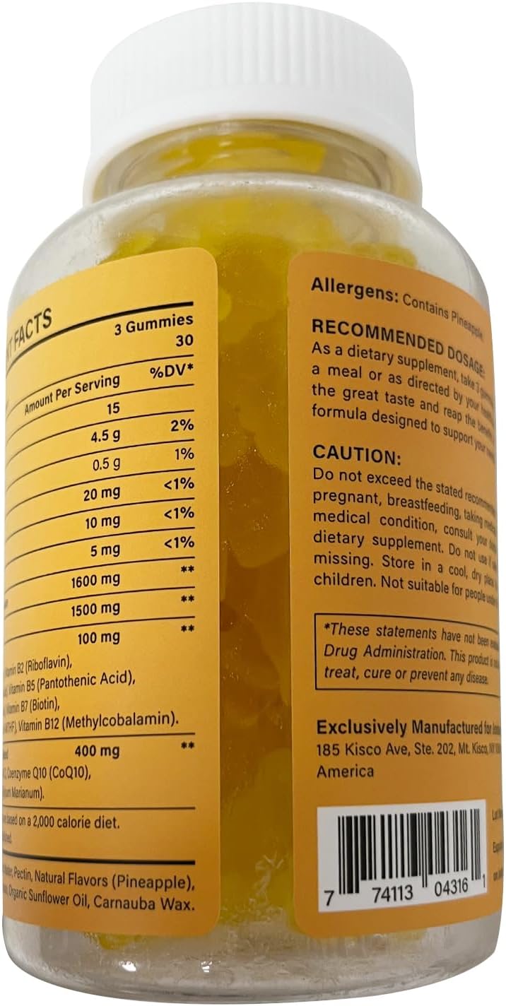 Detox Capsules with 2300 MG Zeolite + SAM-e Gummies with 3600 MG - Ultimate Detox Combo