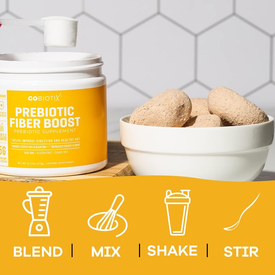 Detox & Fiber Supplement Bundle for Digestive Health - Prebiotic Fiber Powder & Detox Support - Keto, Vegan, Gluten-Free - Gut Cleansing and Regularity