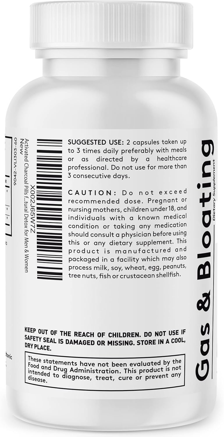 Detoxify and Rejuvenate with Youth-Boosting Tonic and Activated Charcoal Pills