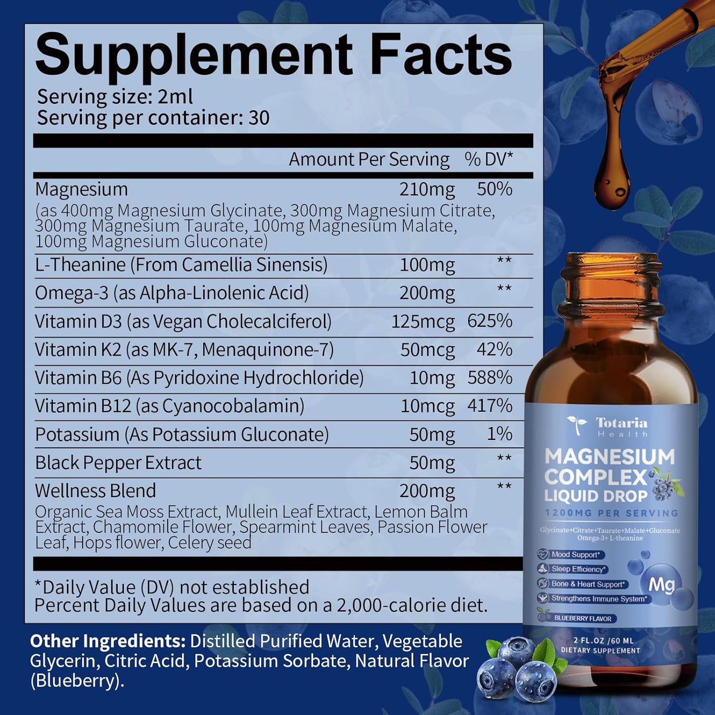 Detoxify and Repair Liver with Totaria Liquid Cleanse + Magnesium Glycinate Complex