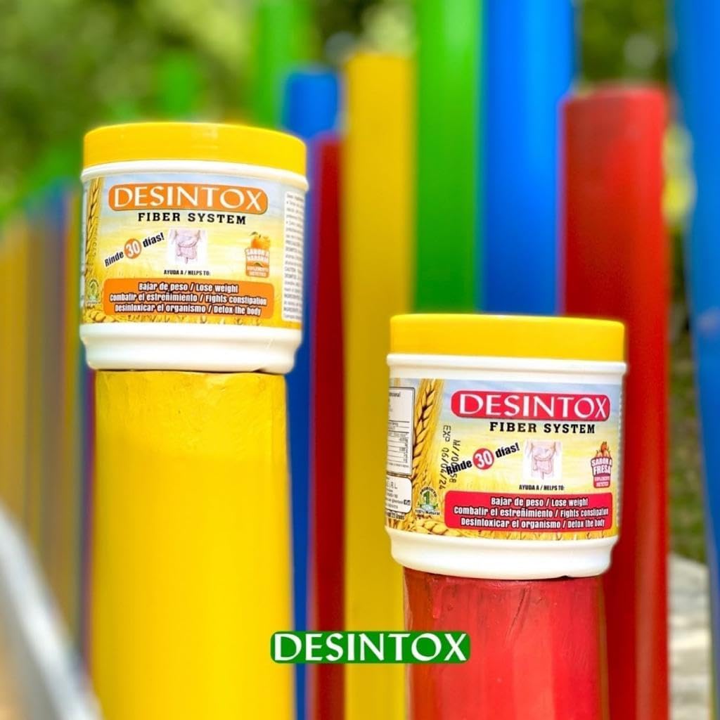 Detoxify with Desintox Fiber System in Orange Flavor - Cleanse Your Body Naturally