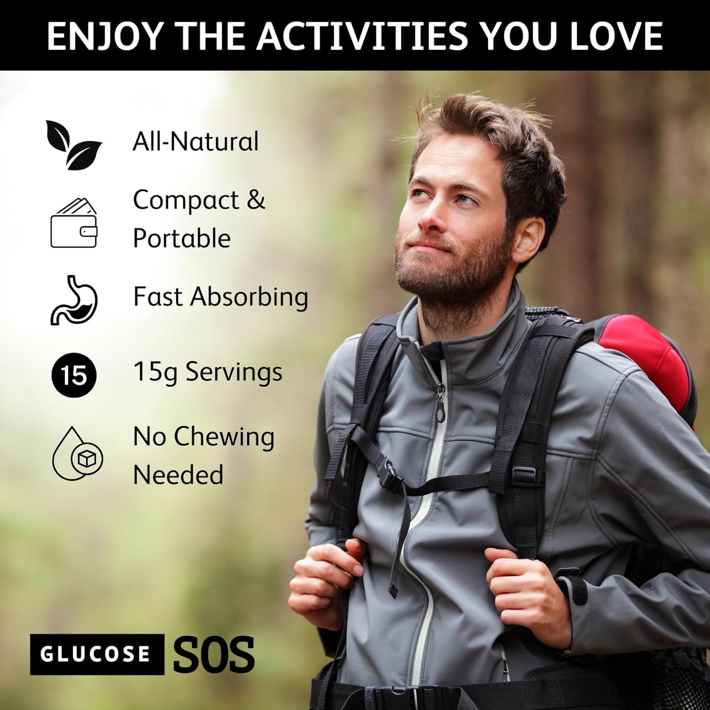 Dextrose Powder Glucose SOS Melts with Natural Fruit Puree - Fast-Acting Sports Supplement Tablets - Cherry/Pineapple Flavor