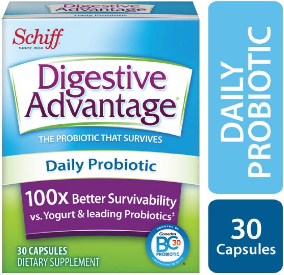 Digestive Advantage Daily Probiotic Capsules - Pack of 90