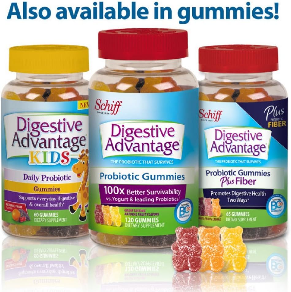 Digestive Advantage Daily Probiotic Capsules - Pack of 90