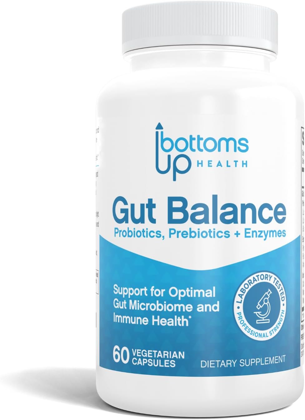 Digestive Enzymes and Probiotics for Gut Balance - 60 Veggie Capsules for Digestive Health