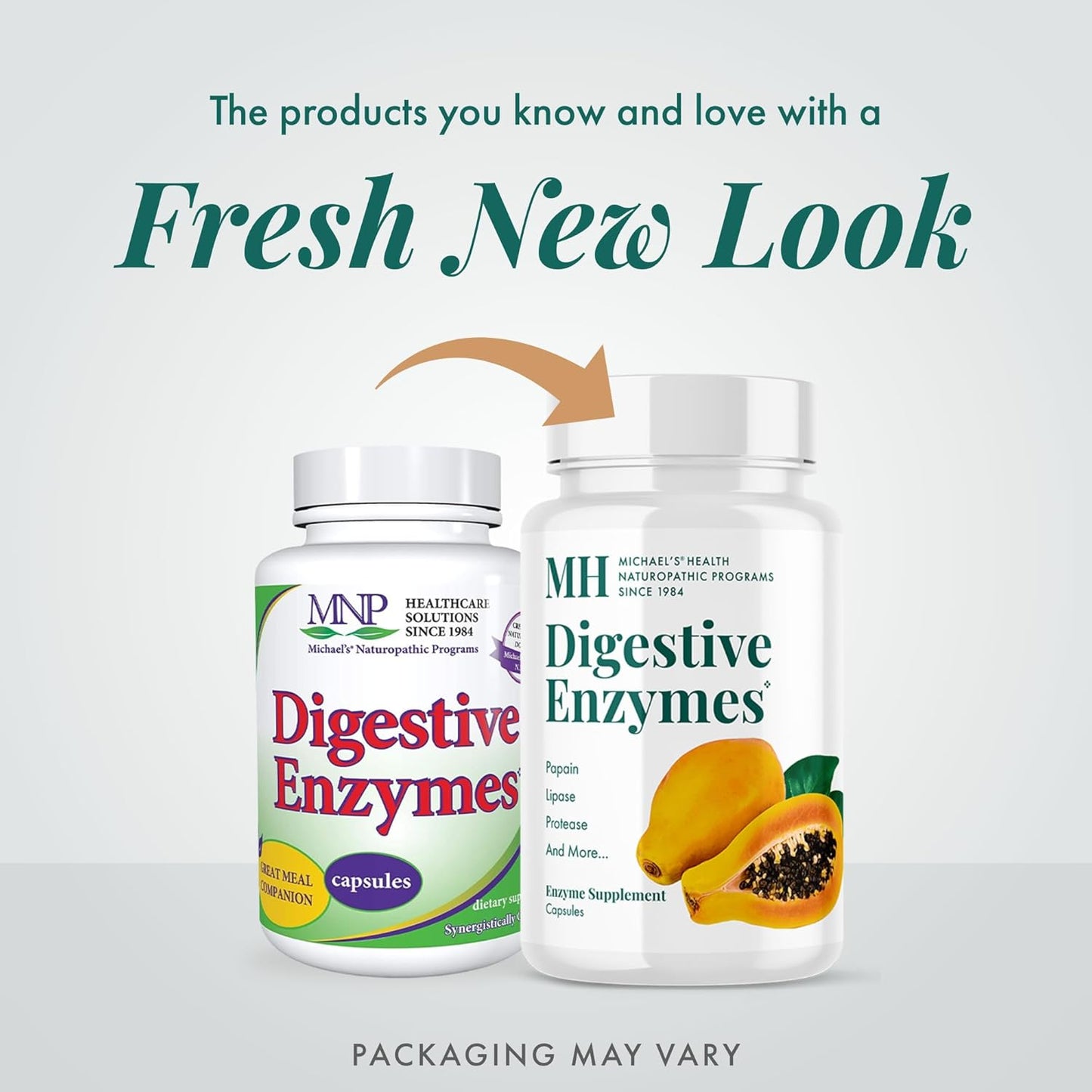 Digestive Enzymes Supplement - 90 Capsules for Protein, Fats, Starch, Dairy & Carbs - 30 Servings by MICHAEL'S Health