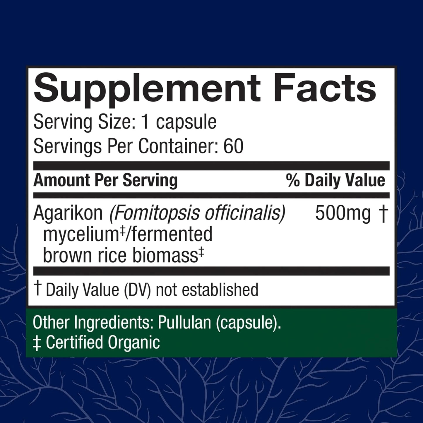 Digestive & Immune Health Support Bundle: Turkey Tail & Agarikon Capsules - 120 Count & 60 Count - Promotes Immune Functions & Cell Strength*