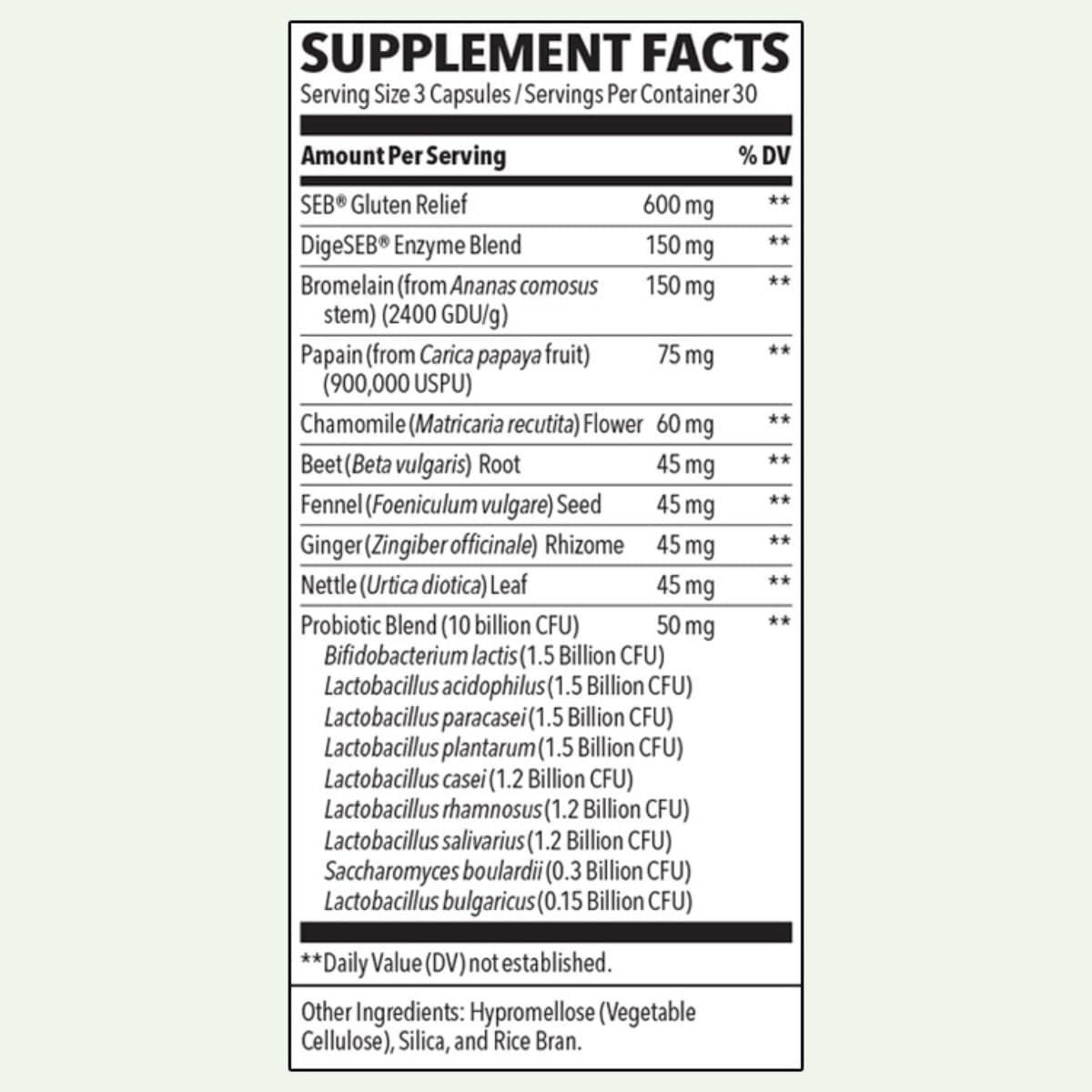 Digestivi-T: Enzyme & Probiotic Supplement for Gut Health - Supports Immune Function, Relieves Bloating - 90 Capsules