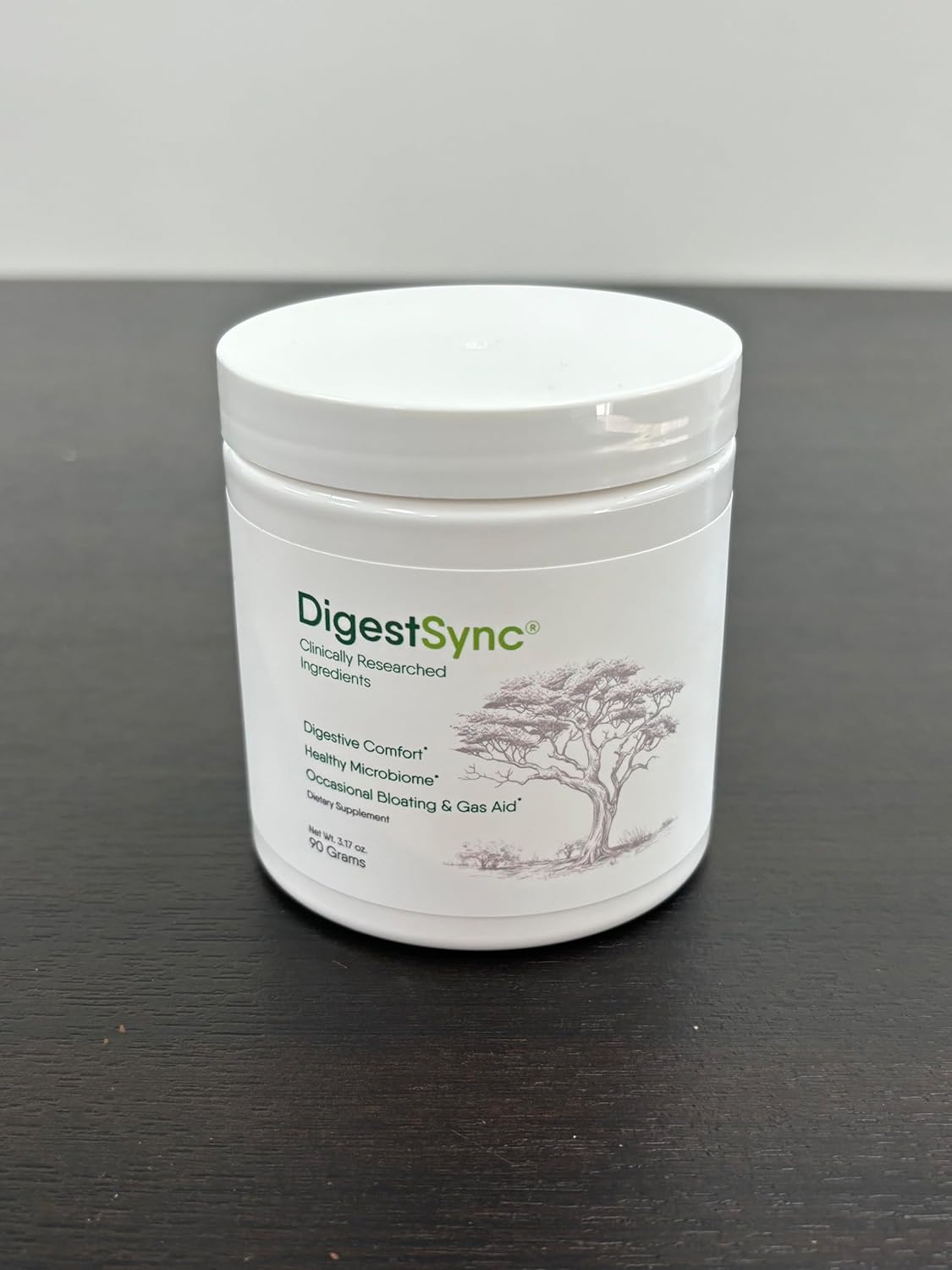 DigestSync Digestion Supplement: Natural Gut Health Powder for Bloating Relief - 100% Green Powder, 3 Months Supply