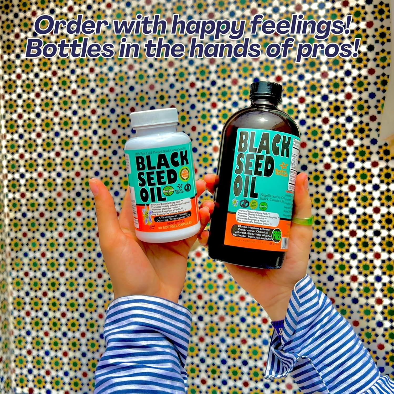 Discover the Power of Sweet Sunnah Black Seed Oil - 8 Oz Cold-Pressed Turkish Black Cumin Oil with High Thymoquinone - Natural Support for Immune, Digestive & Respiratory Health - Super Food Supplement