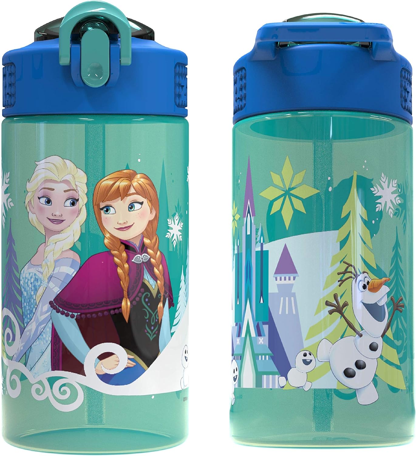 Disney Frozen Anna & Elsa Water Bottle - 16 oz by Zak Designs