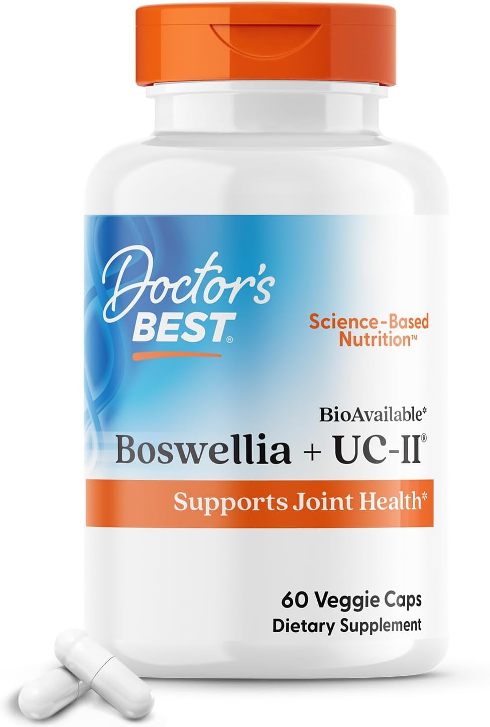Doctor's Best Boswellia Extract with UC-II for Joint Support and Mobility