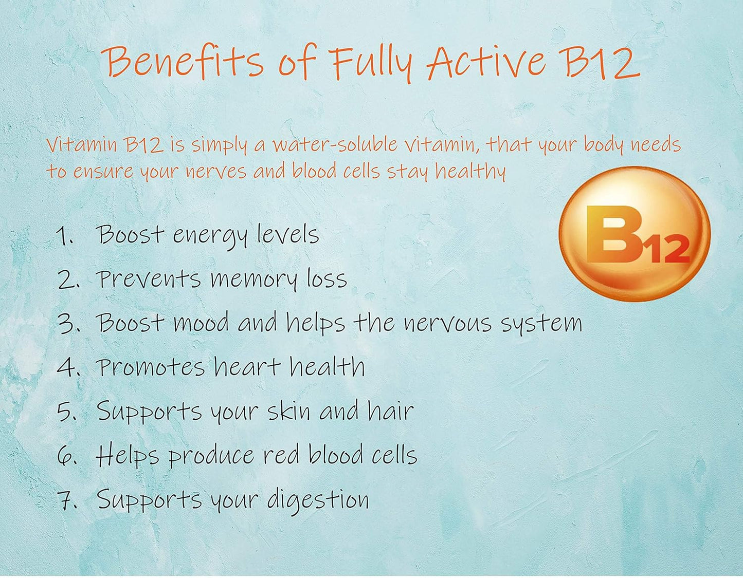 Doctor's Best Fully Active B12 for Energy, Memory, and Mood Support - Non-GMO, Gluten Free, Soy Free, Vegan - 180 Veggie Capsules - BoostGo Australia