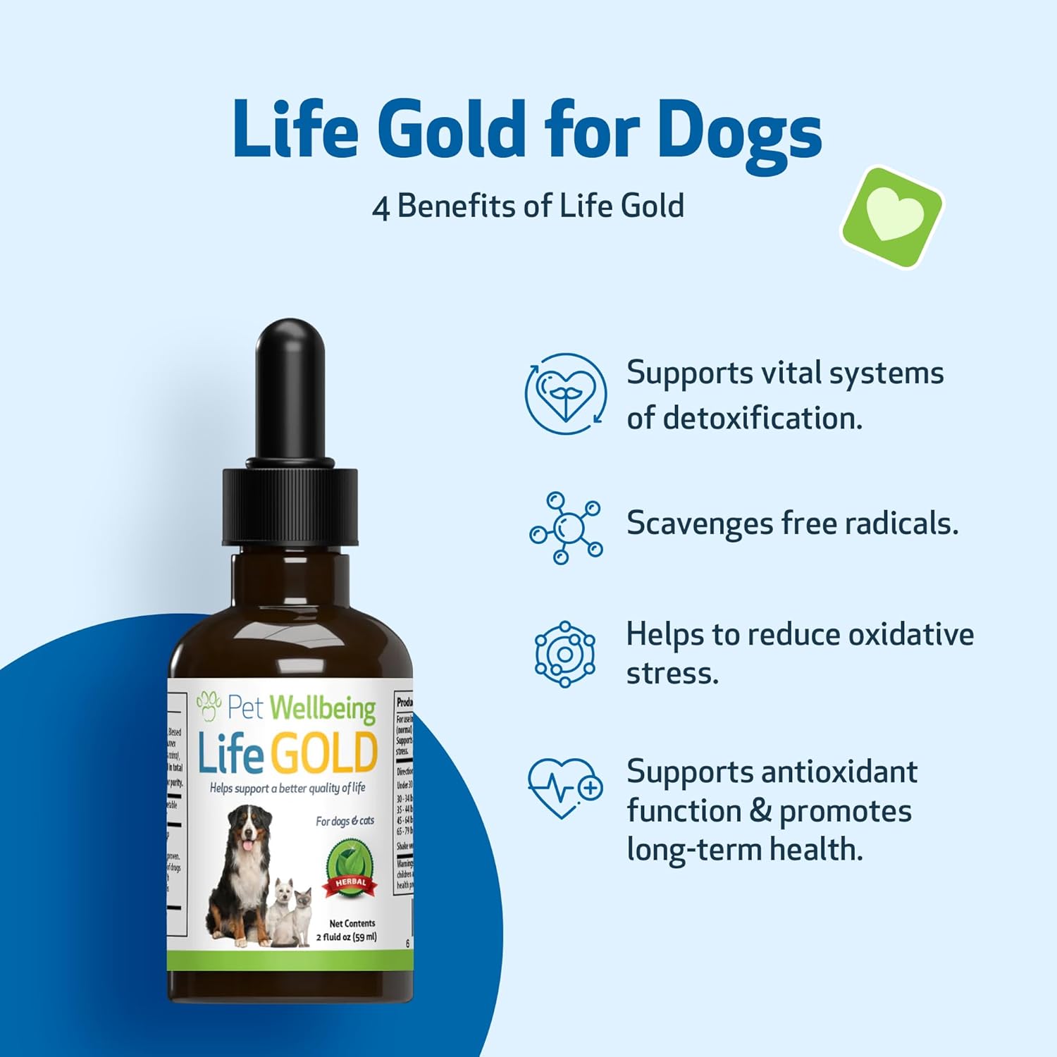Dog Immune System Support Kit with Mushrooms - Vet-Formulated Antioxidant Protection with Turkey Tail, Reishi, Maitake, Astragalus