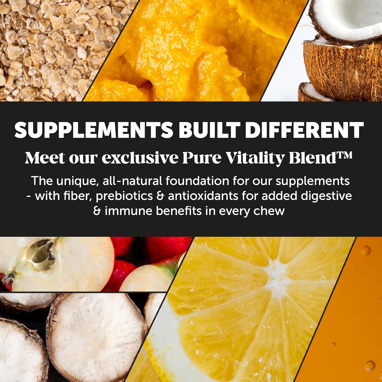 Dog Probiotics with Digestive Enzymes, Prebiotics, and Pumpkin - Supports Gut Health, Immunity, Diarrhea Relief, and Itch Relief - 180 ct