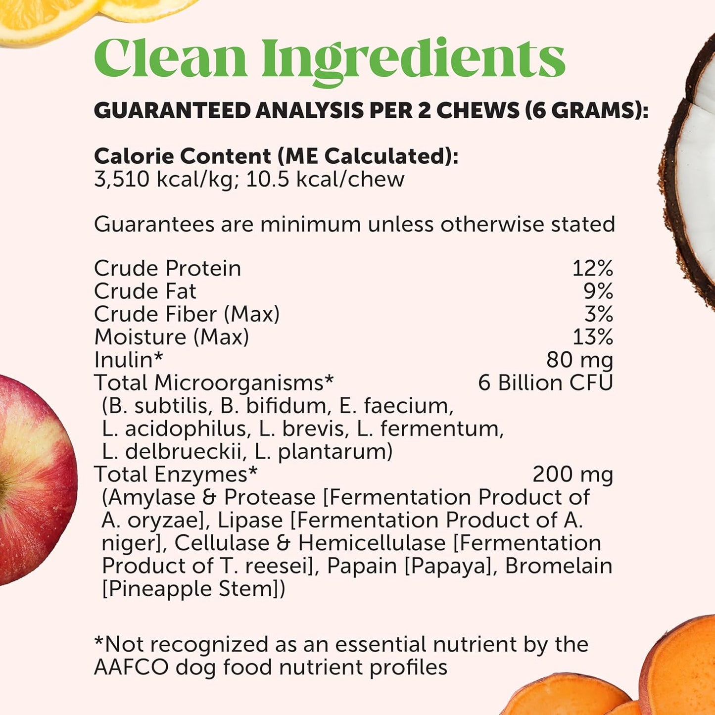 Dog Probiotics with Digestive Enzymes, Prebiotics, and Pumpkin - Supports Gut Health, Immunity, Diarrhea Relief, and Itch Relief - 180 ct