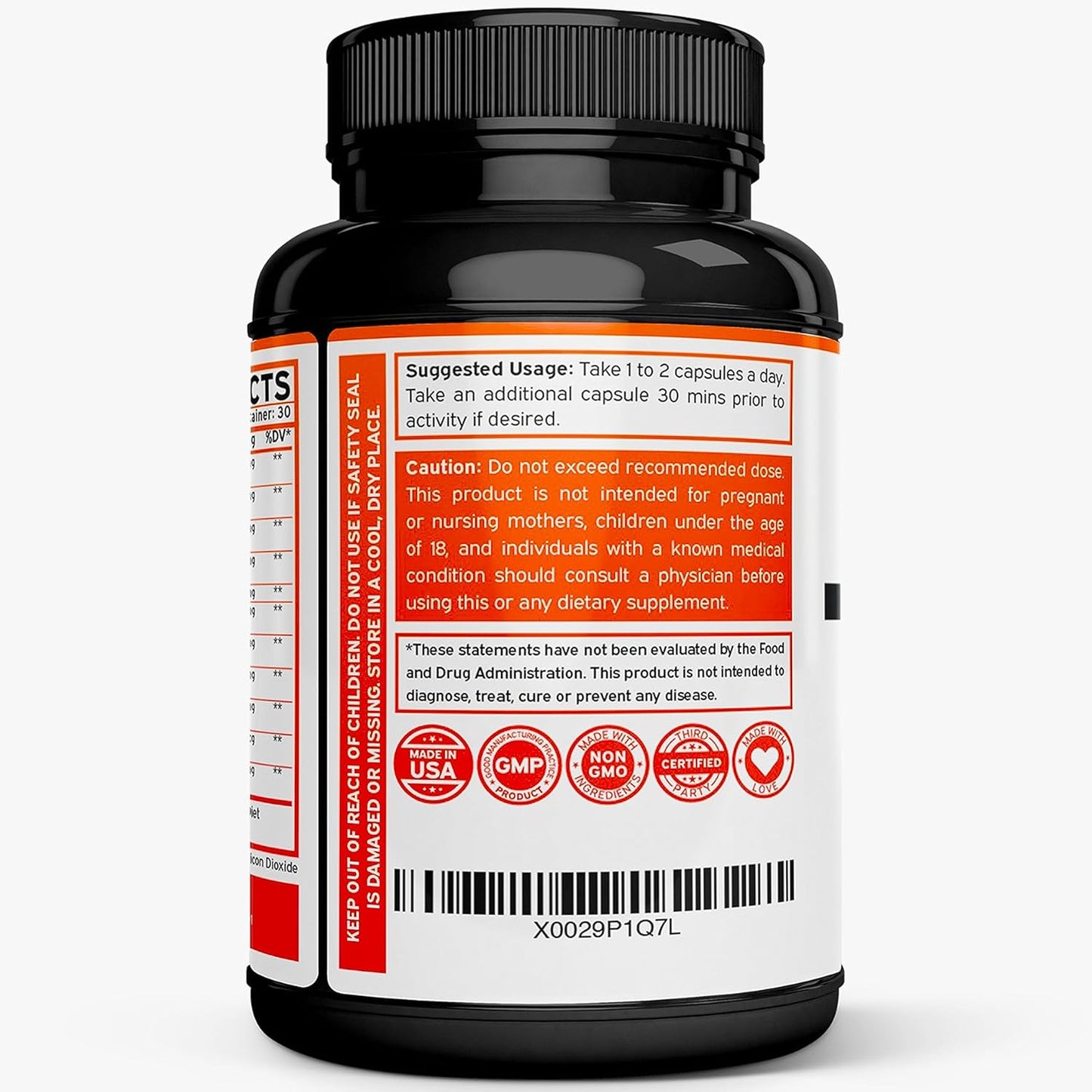 DORADO NUTRITION Horny Goat Weed & L Arginine Citrulline Supplement - Powerful 4590mg Formula for Men & Women (240 Capsules)