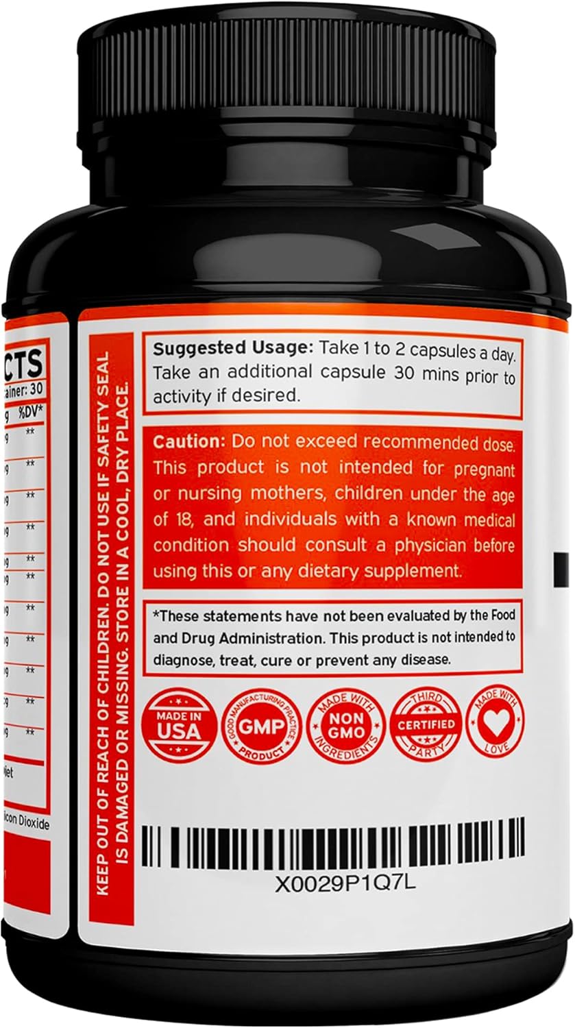 Dorado Nutrition Horny Goat Weed & Tongkat Ali Supplement for Men and Women - Natural Libido Support Formula