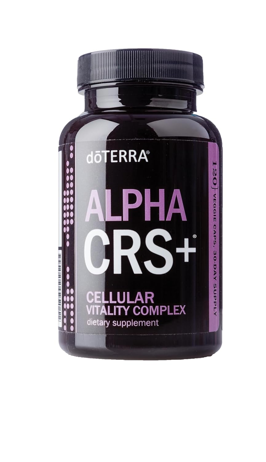 doTERRA Alpha CRS+ Cellular Vitality Complex - Antioxidant Protection - Digestive Support - 120 Vegetable Capsules - BoostGo Australia